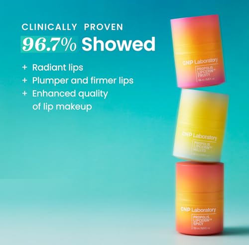 CNP Honey Lip Butter - Propolis Lipcerin⢠Berry, Hydrating Overnight Manuka Lip Balm & Mask, 12hrs Long-lasting Moisture, Gifts for Women, Korean Skin Care, 0.5 fl.oz. - Image 5