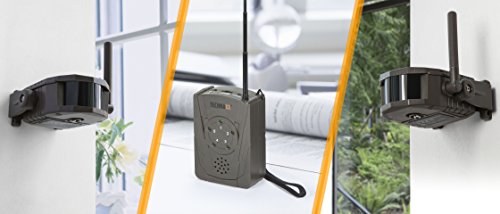 Technaxx 4750 Wireless Security Alarm-Set TX-104 Empfänger mit 2 Sensoren zur Bewegungserkennung Jagd/Camping/Überwachung-Sicherheit im Haus Überwachungskamera Jagdalarm - Image 4