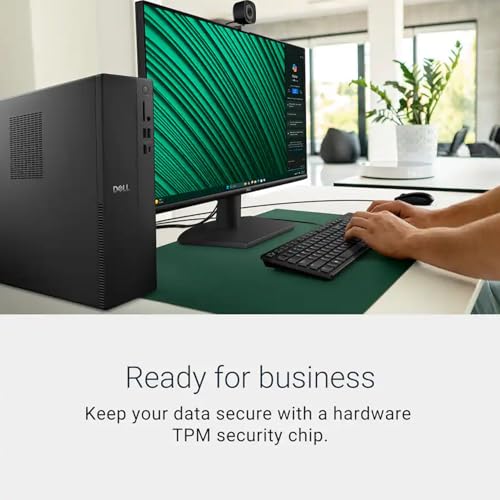 Image of Dell Slim ECS1250 AI Powered Desktop (Intel Ultra 7-265, 16GB DDR5, 8TB PCIe SSD, Intel Graphics, 180W PSU, WiFi 6, Bluetooth 5.2, RJ-45, 1 Display Port, HDMI, Win 11 Pro) w /DKZ USB Port Expander