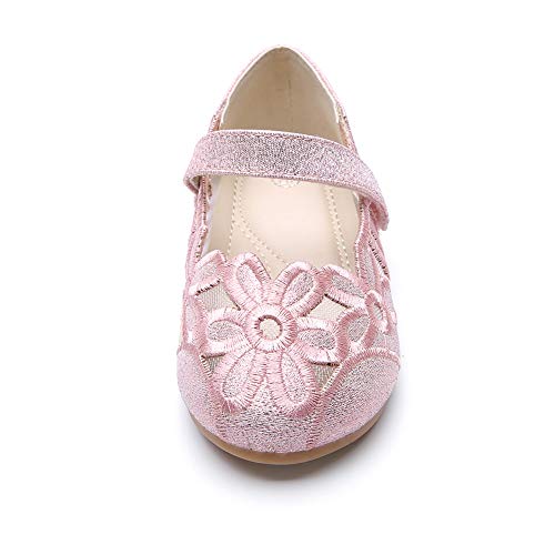 Girls Ballerina Flat for Party Wedding Dress Kids Slip on Mary Jane2