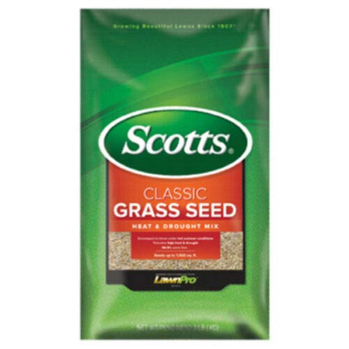 Amazon.com : Scotts 17293 Classic Grass Seed Heat & Drought Mix, 3