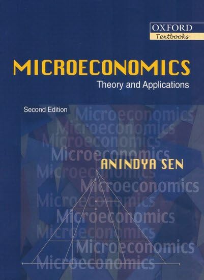 Amazon | Microeconomics: Theory and Applications | Sen, Anindya