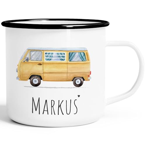 Emaille Tasse personalisiert