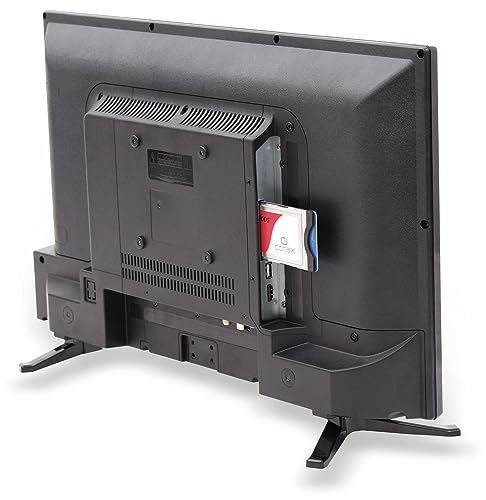 RED OPTICUM 24 Zoll TV - LE-24Z1S LED Fernseher (61cm) inkl. KFZ Adapter - Full HD Camping Fernseher 12V / 230V Betrieb mit Triple Tuner (DVB-C/-S2/-T2), CI+ Steckplatz, USB 2.0, HDMI, PVR-Funktion – Bild 3