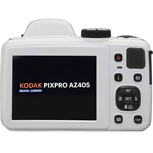 Kodak PIXPRO AZ405 Digital Camera (White), 16GB Memory Card, Camera Case, Accessories - Ultimate Bundle - image 7