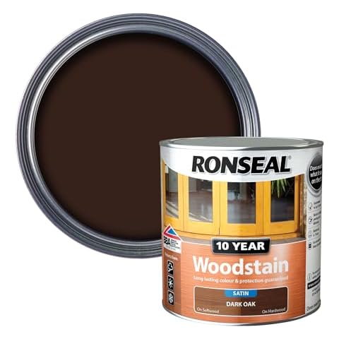 Ronseal 10 Year Dark Oak Woodstain 2.5L Cover