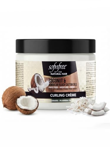 SOF N' FREE Curl Cream with Coconut & Black Castor Oil 325ml