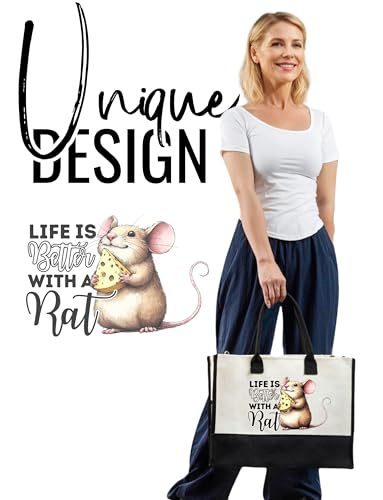 Bolso Tote para mujer con cierre y correa de hombro miniatura 2