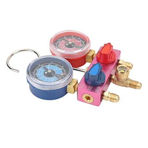 Manifold mini de diagnóstico KIMISS herramienta para aire acondicionado miniatura 7