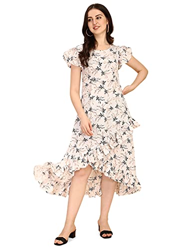 Image of QIQI Women's Crepe A-Line Maxi Casual Dress