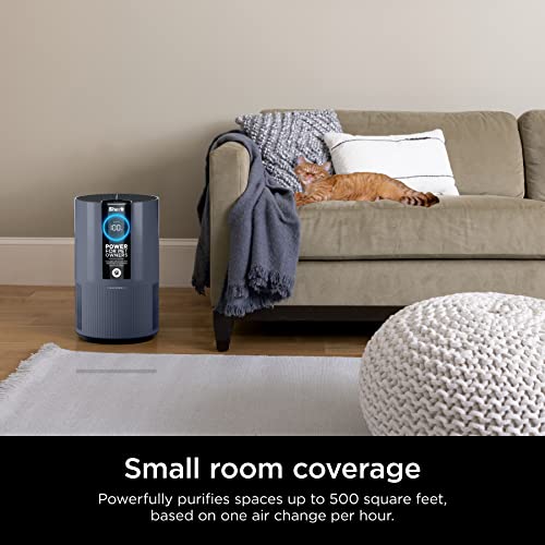 Shark Hp102Petpr Clean Sense Air Purifier For Home, Allergies, Pet Hair, Hepa Filter, 500 Sq Ft Small Room, Bedroom, Captures 99.98% Of Particles, Pet Dander, Fur, Allergens & Odor, Portable, Imperial #TOP5