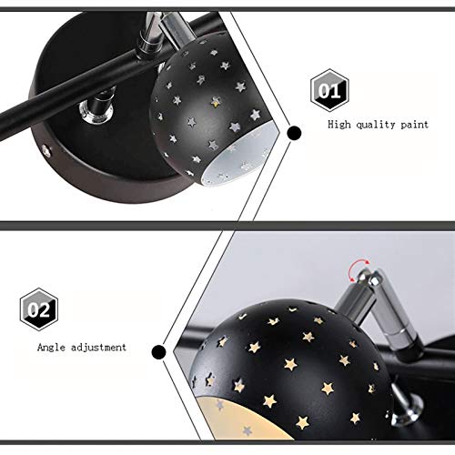 Lumière pour coiffeuse rotative et moderne pour un maquillage parfait