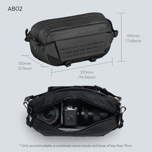 Image of ULANZI 9L Camera Sling Bag, Water-Resistant Camera Case with Tripod Holder