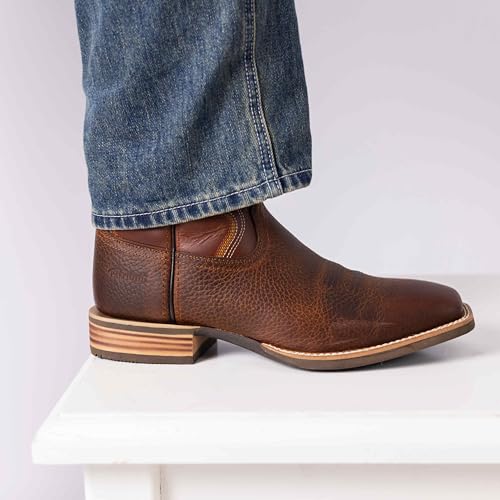 Hand Painted Western Cowboy Boots, Full Grain Cowhide Upper & Shaft, 4-Layer Composite Sole(PLT103601)3