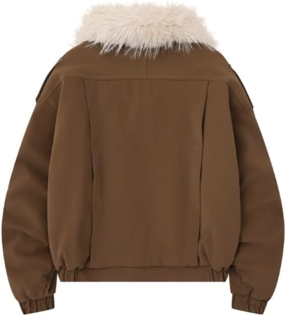 Outdoor Commuting Short Cotton Padded Jacket with Thick Warm Coat for Women