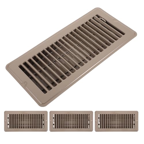 4 pièces de ventilation de sol pour résoudre les pertes de chaleur métal robuste - 2