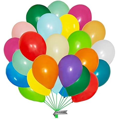 Joyloons Biodegradable Latex Balloons 50 Pack Cover