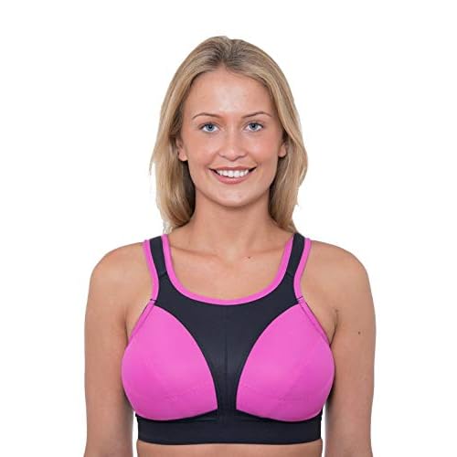 Vertvie Damen 1/2/3er Set Sport BH Einfarbig Ohne Bügel Bustier Klassische Bequem Stretch Bra Mittle Halt Gepolstert Wohlfühl-BH(Schwarz,L) 4 Gemm Damen Sport-BH in Übergröße für Damen, hohe Stoßfestigkeit, kein Sprungen, ohne Bügel, große Büsten, inklusive BH-Verlängerung, Fitnessstudio, Yoga, Laufen, Workout, Sportbekleidung (44 g)