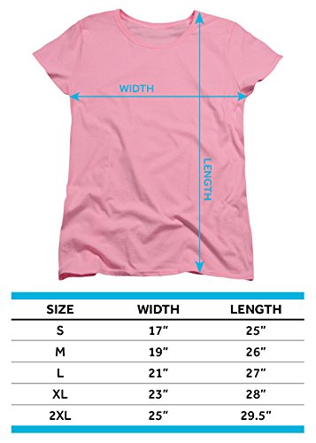 Elvis Presley Signature Heartthrob Rock 'N' Roll T Shirt For Women (Medium) Pink #TOP3