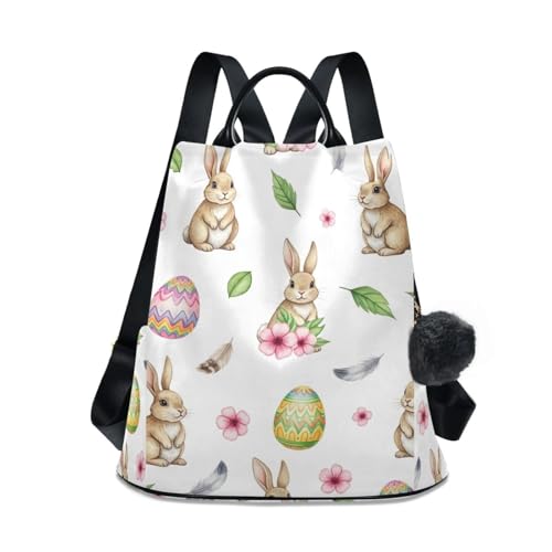 Sac à dos lapin aquarelle pour femme chic et pratique en ville