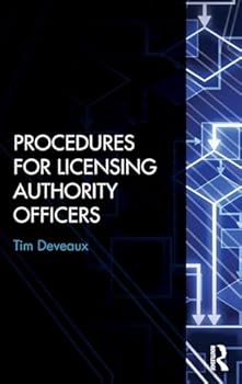 Hardcover Procedures for Licensing Authority Officers Book