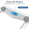 Etekcity-Digital-Body-Weight-Bathroom-Scale-Large-Blue-LCD-Backlight-Display-High-Precision-Measurements6mm-Tempered-Glass-400-Pounds Etekcity Bathroom Scale for Body Weight, Digital Weighing Machine for People, Accurate & Large LCD Backlight Display, 6mm Tempered Glass, 400 lbs