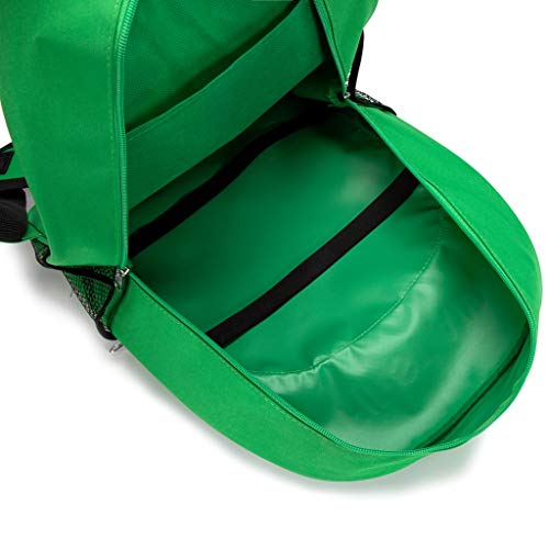 Image of Red Emergency Bag First Aid Backpack Empty Medical First Aid Bag Treatment First Responder Trauma Bag for Camping Cycling Hiking Daycare Outdoors (Green)