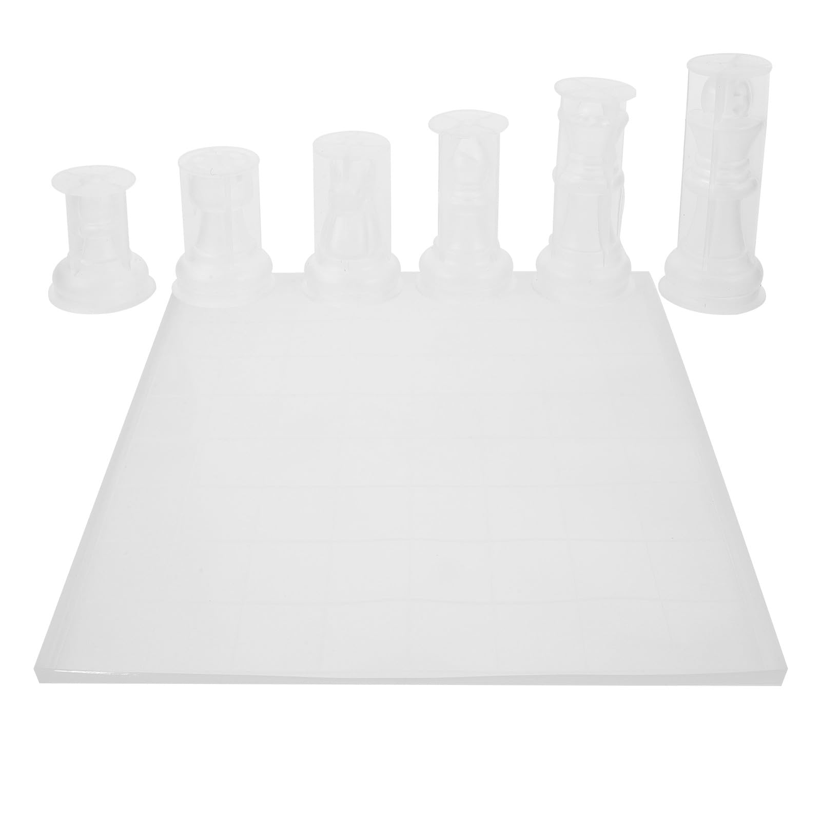 Moule silicone échecs de qualité supérieure pour résine époxy durable