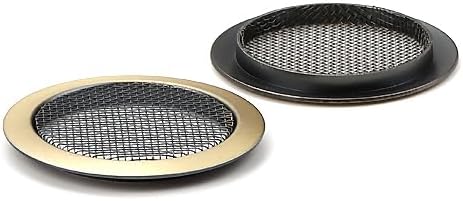 2Pcs For Screened Sound Hole Inserts For Dobro Resonator Guitar & Cigar Box Guitars