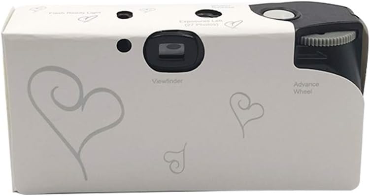 16 Photos Power Flash One for Time Disposable Film Camera Party Gift Instant Film Camera