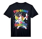 Dabbing 5th Grade Unicorn Graduation Class of 2021 Nailed It Performance T-Shirt