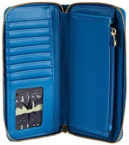 Loungefly Peter Pan Glow Clock Zip Around Wallet