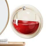 Rangement peu encombrant : cet organisateur de parfum mural utilise une disposition murale pratique pour libérer de l'espace sur le plan de travail, offrant une solution efficace pour organiser les parfums dans les petites salles de bains et améliorer l'accessibilité sans encombrer votre espace de soins personnels