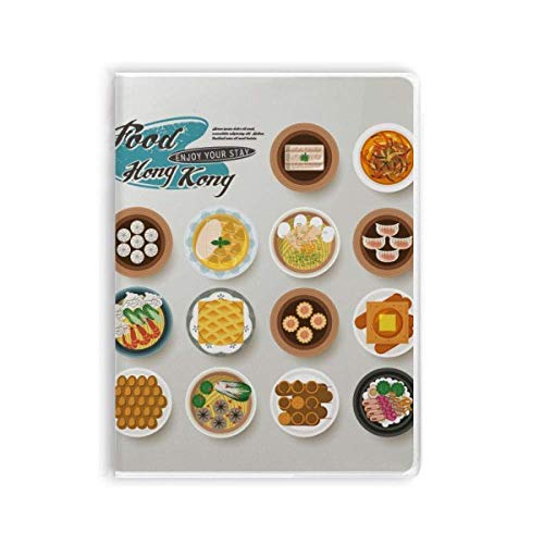 Carnet de notes compact Hong Kong Foodie pour organiser vos idées sur couverture souple