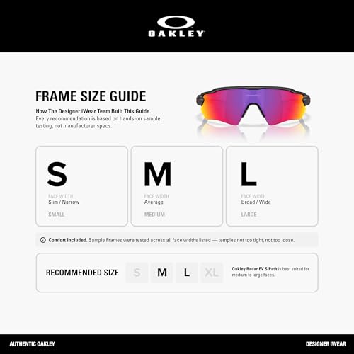 Image of Oakley Radar EV S Path OO9510 Shield Sunglasses for Men for Women
