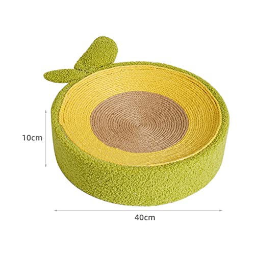 SM SunniMix Arranhador de gato de sisal para gatos em ambientes fechados, espreguiçadeira, antiderra