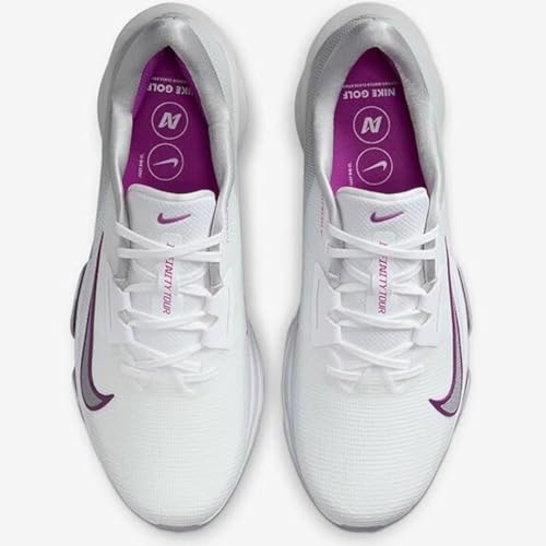 [ナイキ] エア ズーム インフィニティ ツアー 2 AIR ZOOM INFINITY TOUR 2 ホワイト/ライトスモークグレー/ビビッドパープル FD0218-102 26.0cm 4枚目