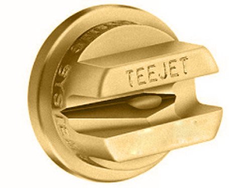 TeeJet OC-06 Off-Center Spray Tip, 0.52-0.73 GPM, 30-60 psi, Brass - Gold