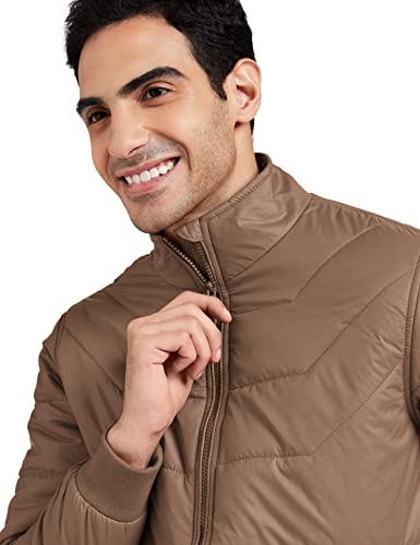 Image of Amazon Brand - Symbol Men's 100% Polyester Regular Bomber Jacket (Available in Plus Sizes)