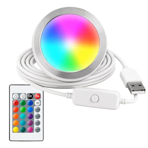 Howarx 3D Printer LED Lamp Kit 001 Remote Contorl with RGB Color, Compatible with Bambu lab H2D/A1/A1mini/P1S/P1P/X1C Ma