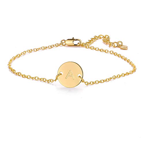 Initial Anklet for Women Ankle Bracelets for Teen Girls with initial Alphabet Initial Letter Bracelet Anklets for Women Girls (A)
