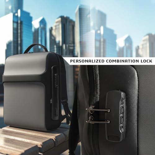 Image of Travessary Roll-on Travel Backpack | Water Resistant Nylon Fabric 15.6 inch Unisex Laptop Bag with Multiple Compartment to Keep Laptop, Ipads and Travelling Accessories | Class leading 2 years warranty
