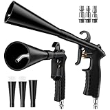 Geyphug Detailing Car Cleaning Gun Interior Dryer Air Blow Gun,High Pressure Blower Gun,Air Pulse Car Washing Equipment,Car Detailing Tools for Quickly Blowing Out Dirt and Dust Working with Air