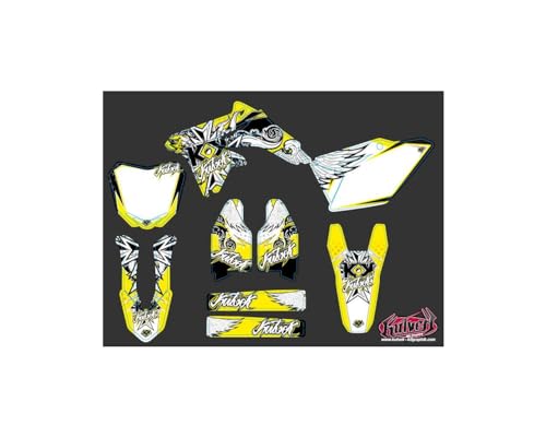 Kit déco moto Suzuki 450 RMZ Demon pour carénage complet