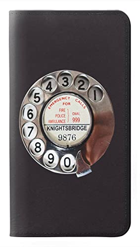 Coque iPhone 15 Pro Max housse cuir style rétro pour vos appels au quotidien