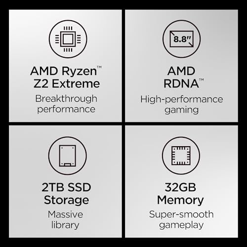 Image of Lenovo Legion Go 2 - Mobile Gaming Console - AMD Ryzen Z2 Extreme - 8.8 inch WQXGA PureSight OLED Display - 144Hz - Integrated AMD Radeon Graphics - 32GB Memory - 2TB Storage - Fingerprint Reader