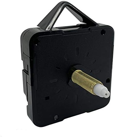 New Replacement Non Ticking Quartz (Sweep) Clock Movement Mechanism Motor - DIY - Fittings - Various Sizes (Extra Long - Gold Thread 20mm - Total length 27mm)