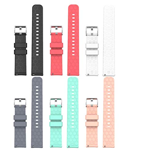Compatible With Umidigi Uwatch Bands Replacement Colourful Strap Bracelet, 6Pack 22Mm Bands For Umidigi Uwatch/Urun S/Uwatch 5/Uwatch 2/Uwatch 2S Smartwatch Accessories, Soft And Durable #TOP6