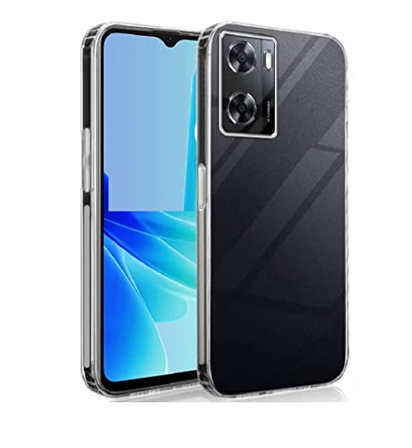 Image of COVERBLACK Rubber Silicone Back Cover for Vivo Y56 5G - Transparent