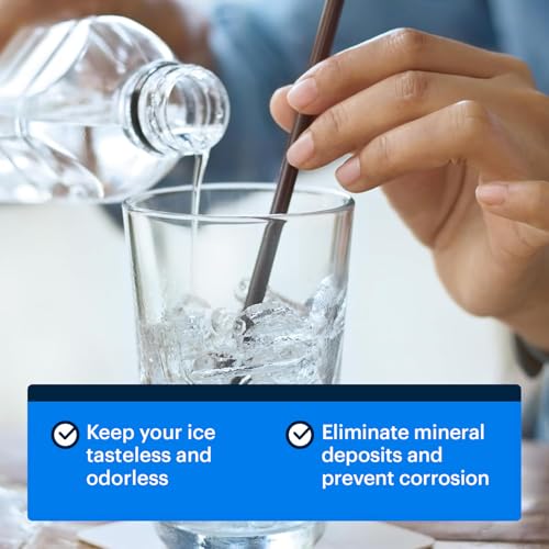 Essential Values Ice Machine Cleaner and Sanitiser - Ice Maker Cleaner - Nickel Safe Descaling Liquid - Compatible with All Major Brands - 946ml (32 fl oz) - 8 Uses